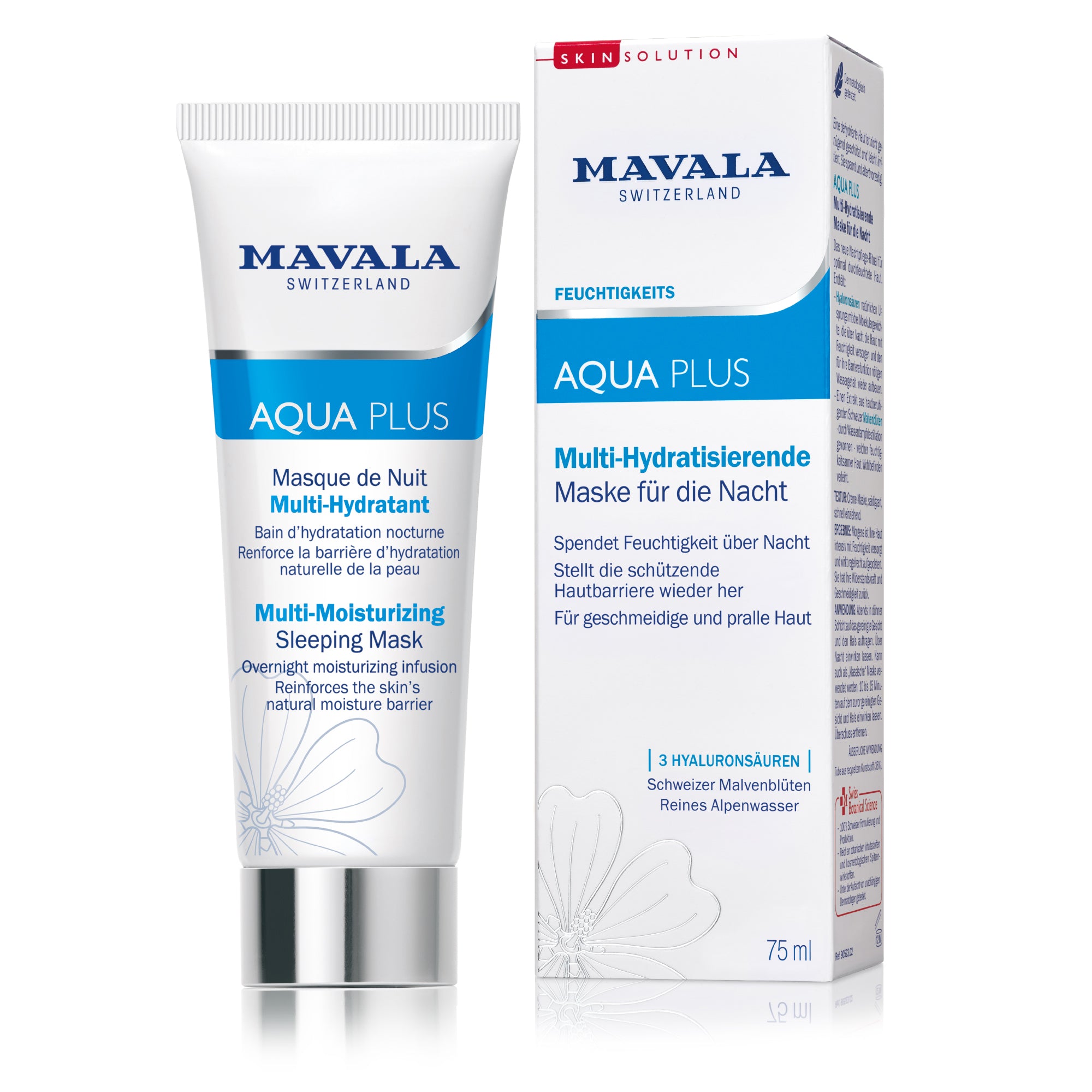 MAVALA - AQ+ Masque de Nuit Multi-Hydratant