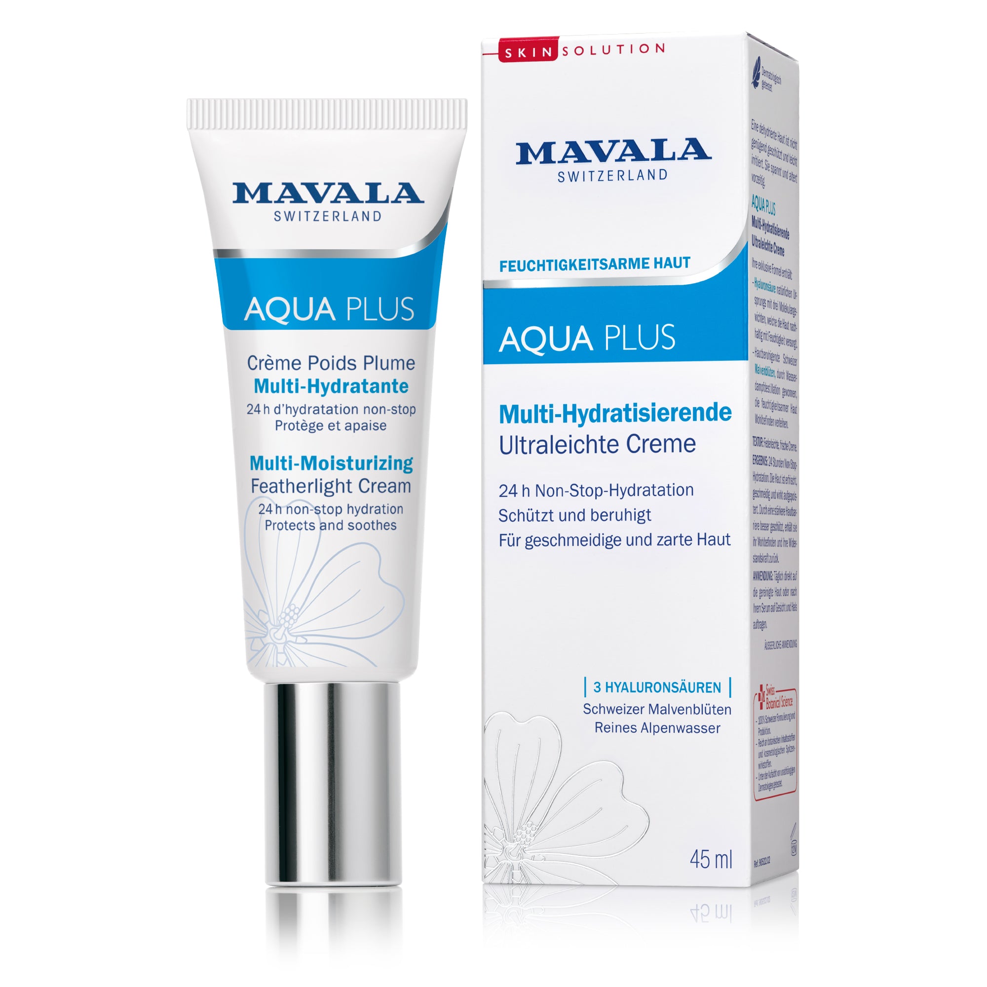 MAVALA - AQ+ Cr. Poids Plume Multi-Hydratante