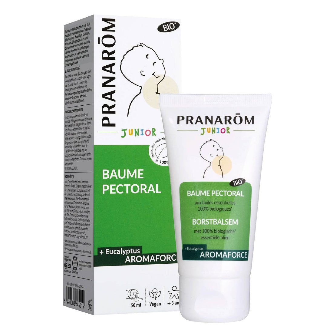 Baume pectoral Junior Aromaforce BIO - 50ml