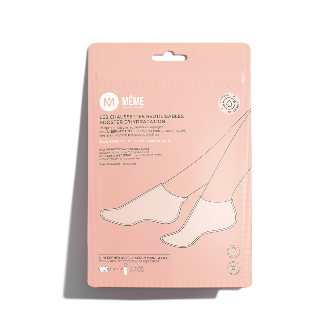 Même Cosmetics - Les chaussettes en silicone