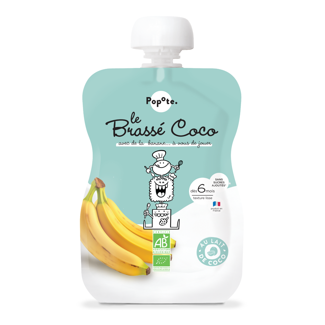 Popote - Gourde Brassé Coco Banane 100 g