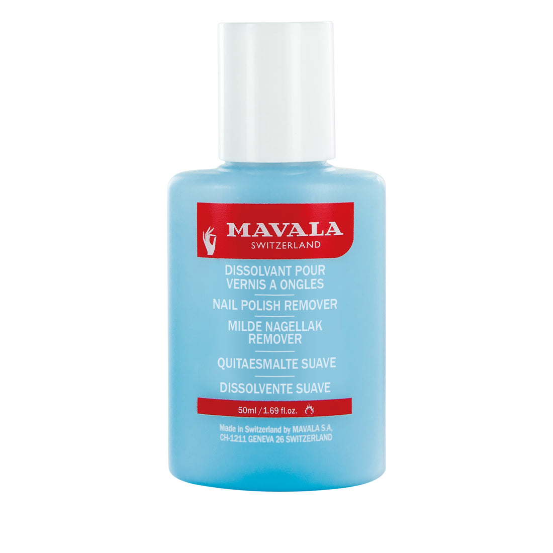 MAVALA - Milder Nagellackentferner - blau