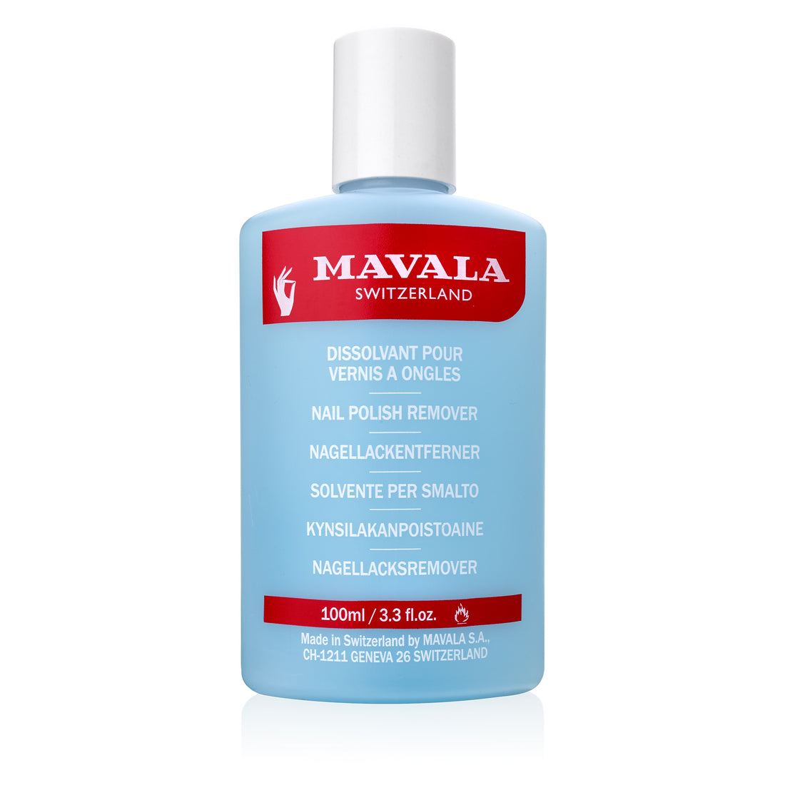 MAVALA - Milder Nagellackentferner - blau