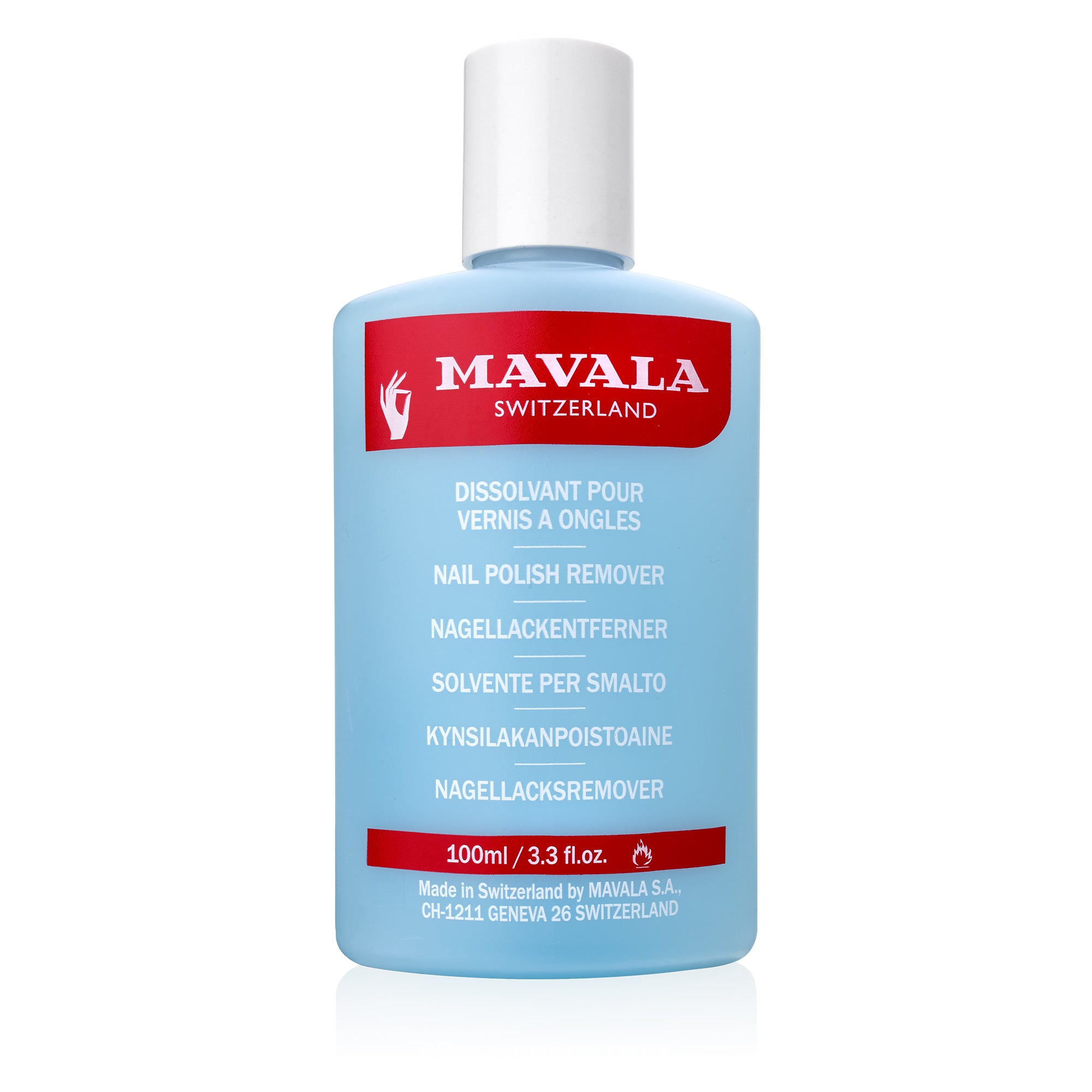 MAVALA - Milder Nagellackentferner - blau