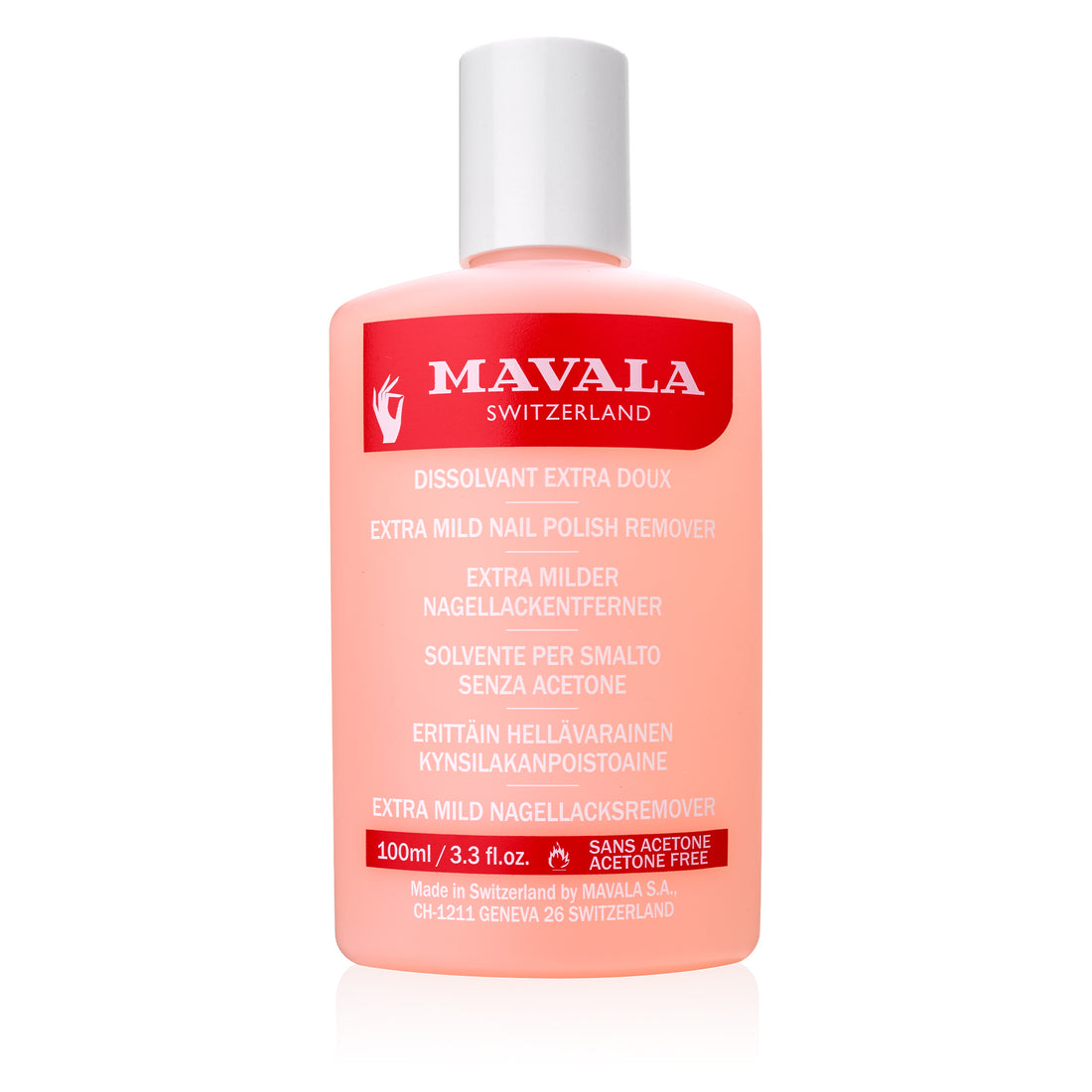 MAVALA - Extra-Milder Nagellackentferner - rosa