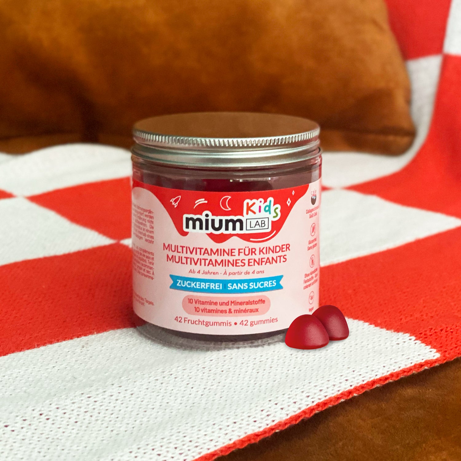 Mium Lab - Gummies Multivitamines enfants