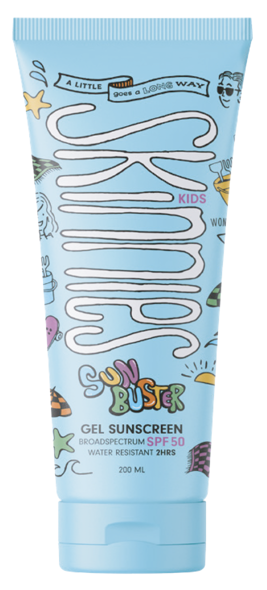 Skinnies Kids - Gel solaire révolutionnaire SPF50