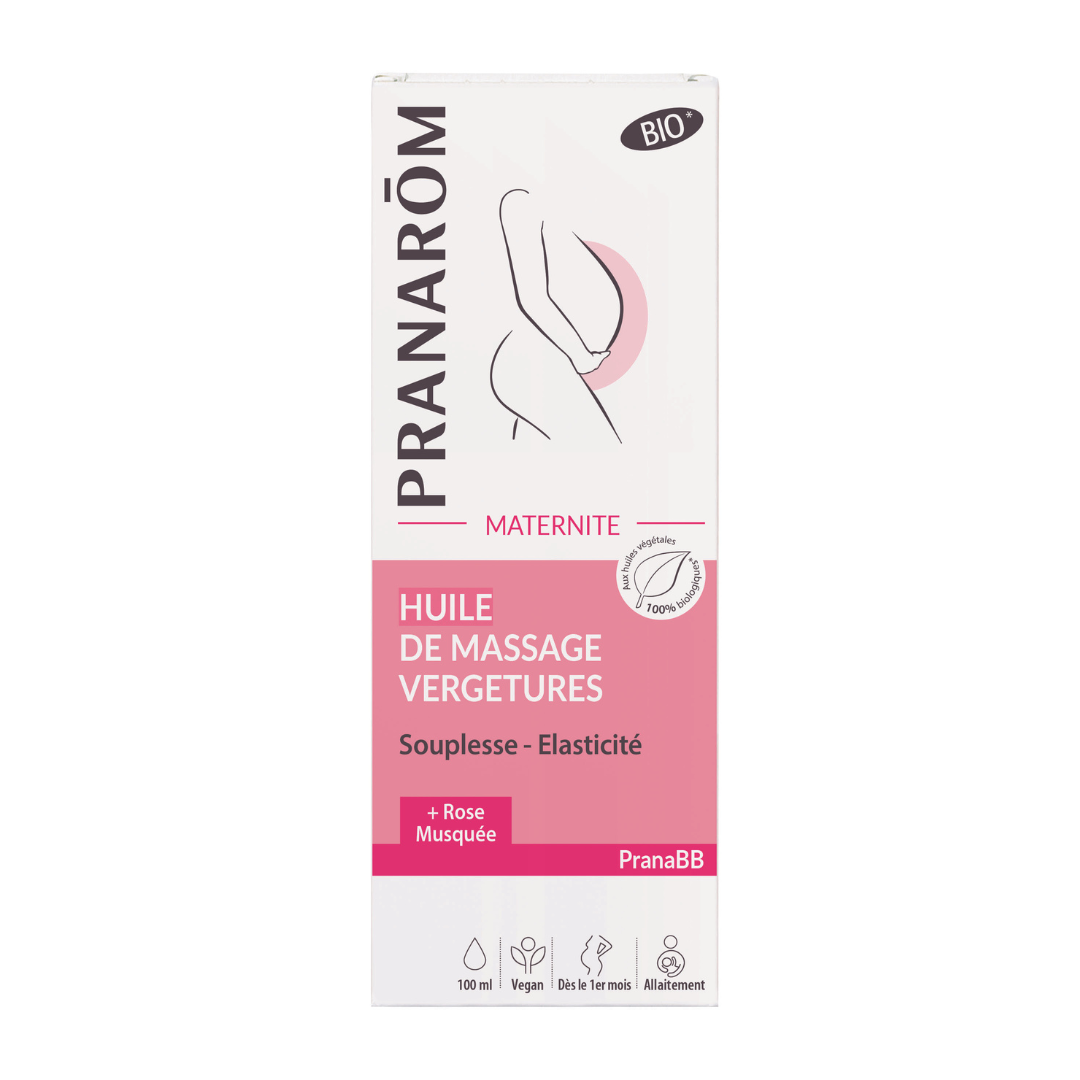Huile de massage vergetures - 100 ml