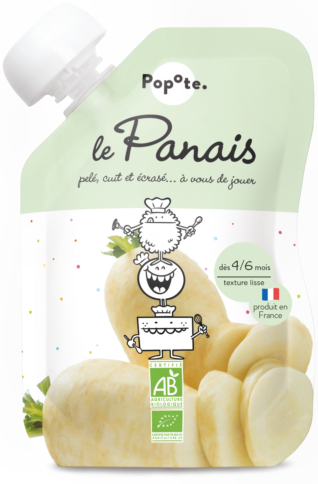 Popote - Gourde Panais