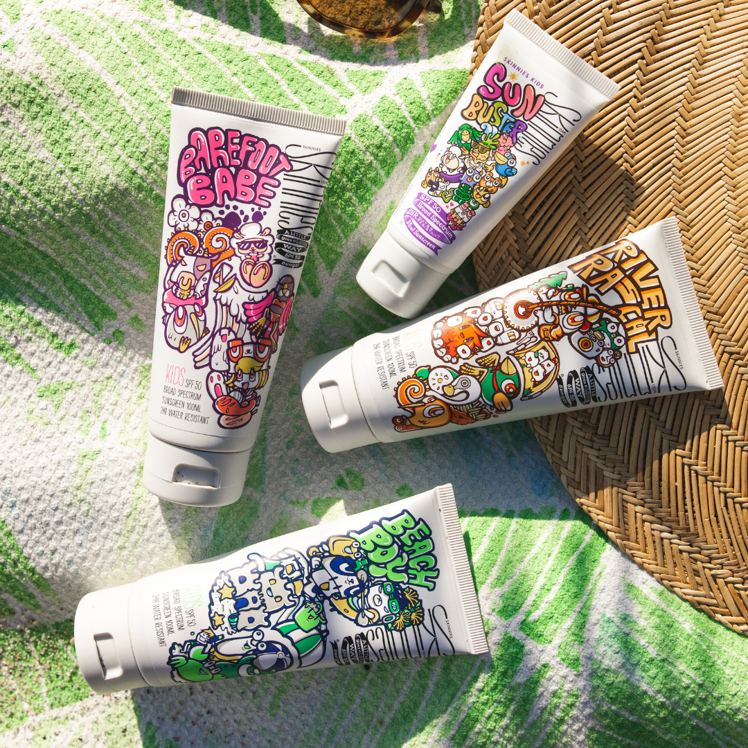 Skinnies Kids - Gel solaire révolutionnaire SPF50