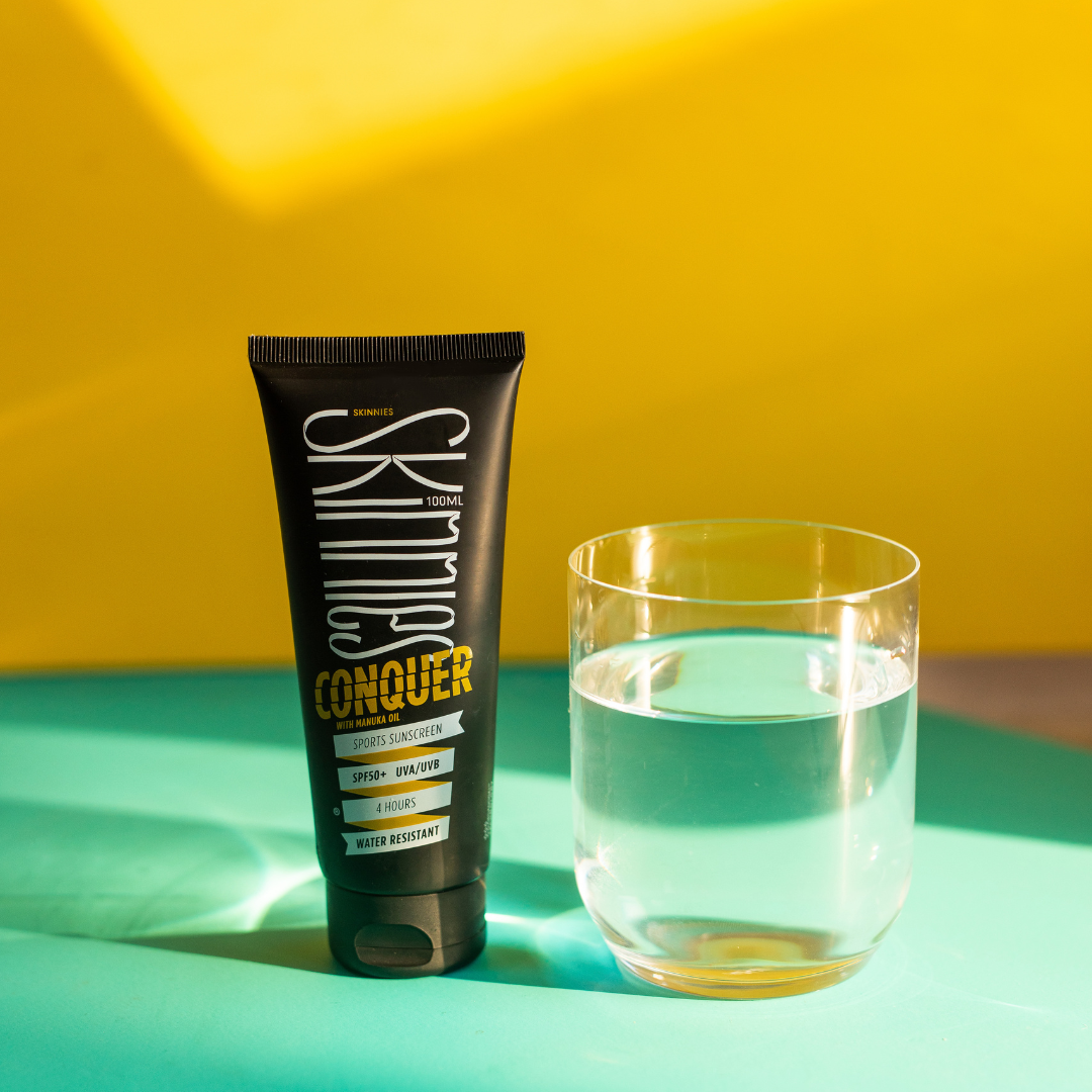 Skinnies Conquer - Gel solaire révolutionnaire SPF50