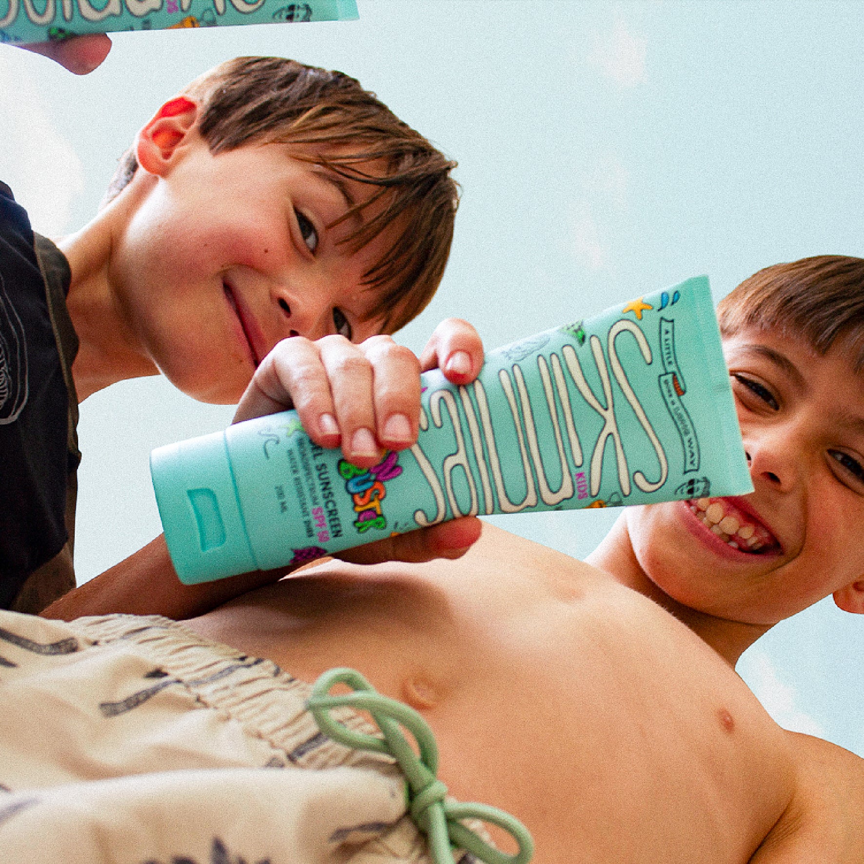 Skinnies Kids - Gel solaire révolutionnaire SPF50