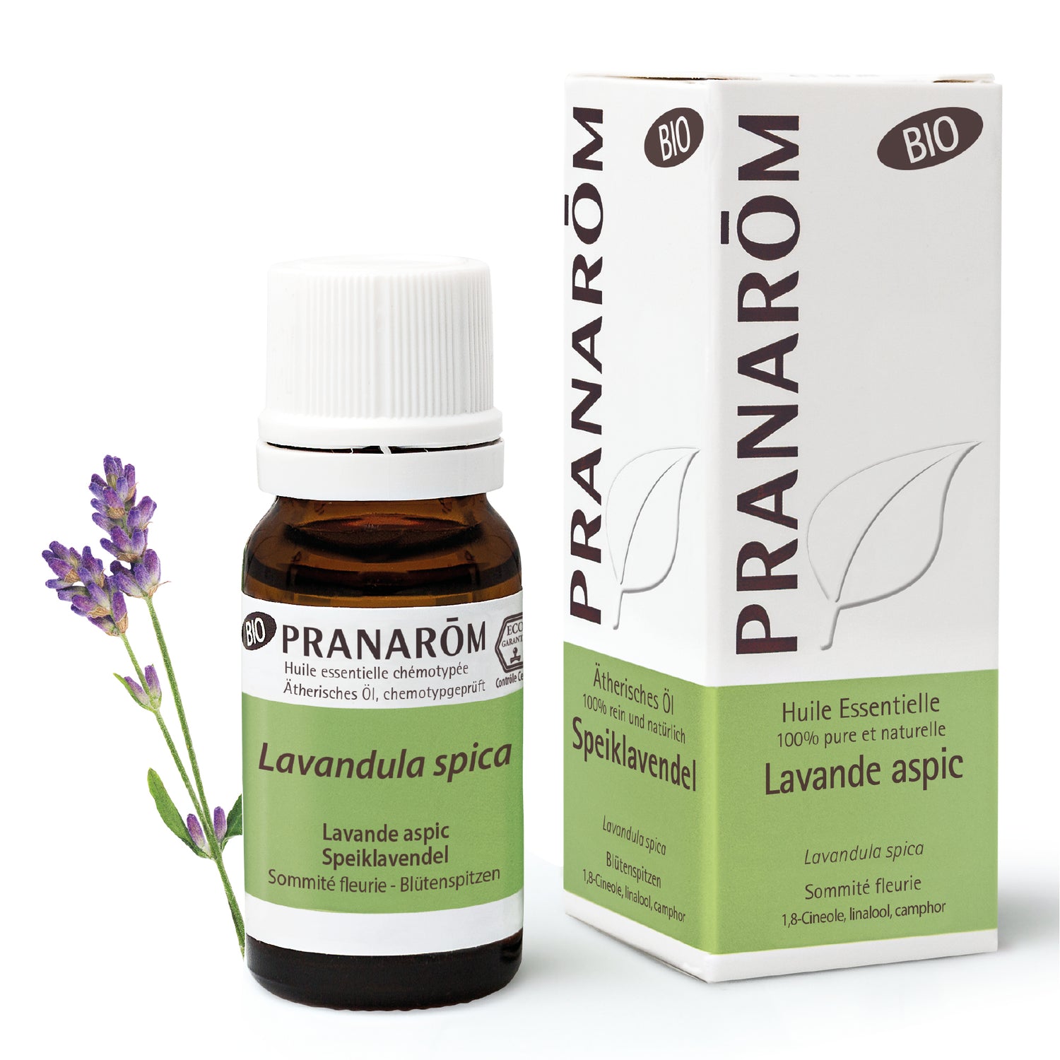 Lavande Aspic - Sommité fleurie BIO - Huiles essentielles pour diffusion - 10ml