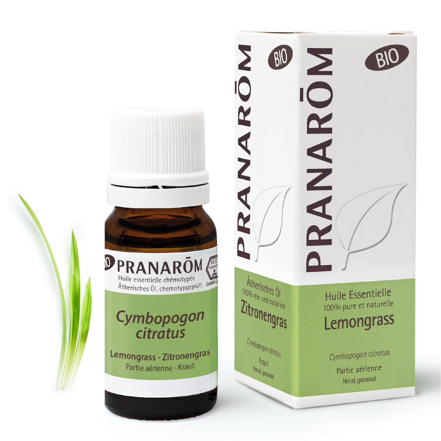 Lemongrass Partie aérienne BIO  - Huiles essentielles pour diffusion - 10ml