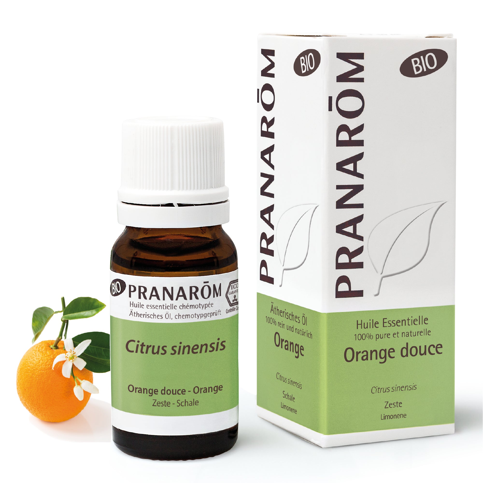 Orange Douce Zeste BIO - Huiles essentielles pour diffusion - 10ml