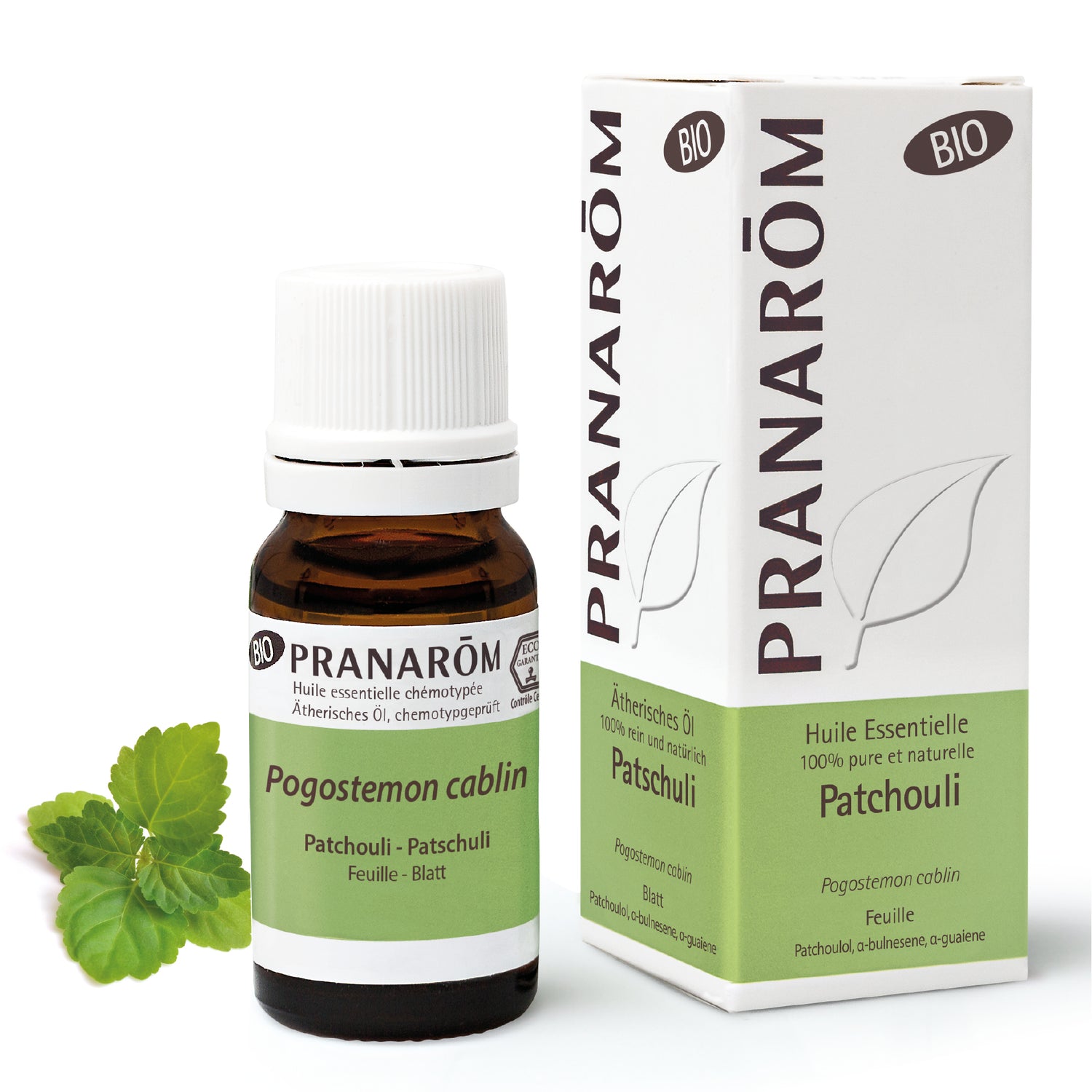 Patchouli Feuille BIO - Huiles essentielles pour diffusion - 10ml